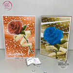 Plotterdatei Rosenbanner Sublimation, Digistamp, Digipaper ! - Sewando