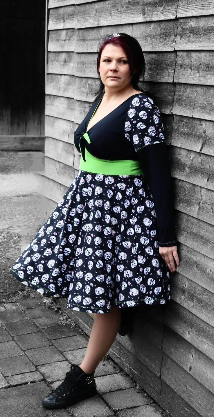 Schnittmuster Kleid Cherry Größe 32 – 54 - Sewando