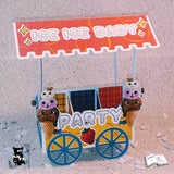 Digiset Eiszeit Plotterdatei, Sublimation, Digistamp, Digipaper - Sewando