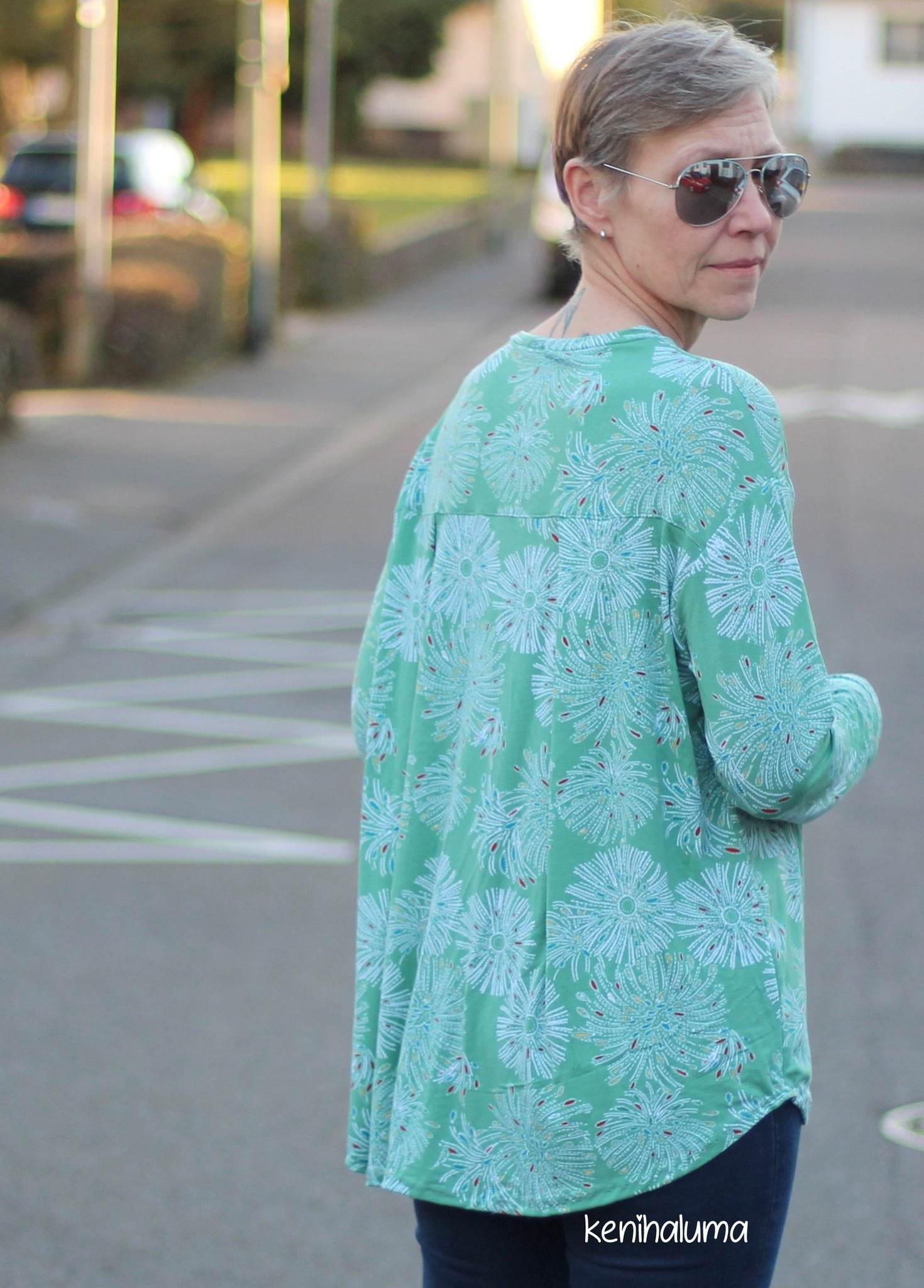 Schnittmuster Shirt BURGAU Gr. 34-56 : - Sewando