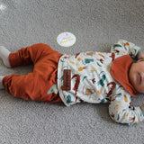 Schnittmuster Shirt-Pulli Baby Größe 50-104 - Sewando