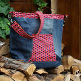 eBook Schultertasche PENNSYLVANIA2 Nähanleitung Schnittmuster - Sewando