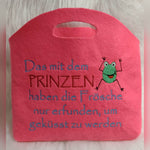 Stickdatei - Das mit dem Prinzen haben die Frösche nur erfunden... - Sewando