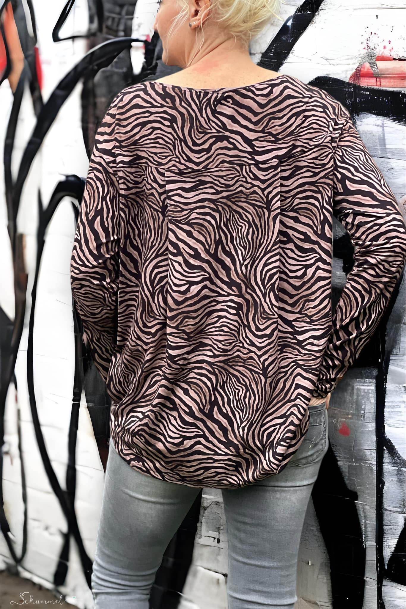 Schnittmuster Shirt BURGAU Gr. 34-56 : - Sewando