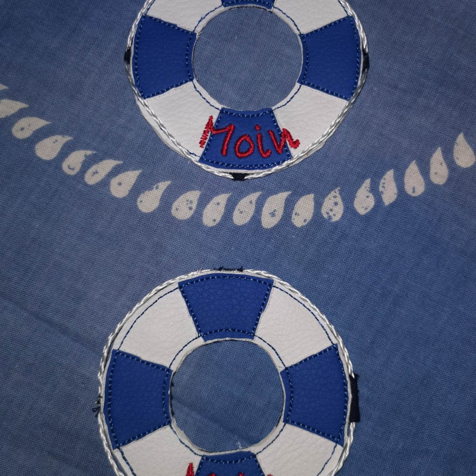 Stickdatei - Serviettenring Rettungsring - Sewando