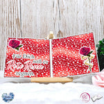 Plotterdatei Rosenbanner Sublimation, Digistamp, Digipaper ! - Sewando
