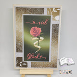 Digiset Rosenbanner Plotterdatei, Sublimation, Digistamp, Digipaper - Sewando