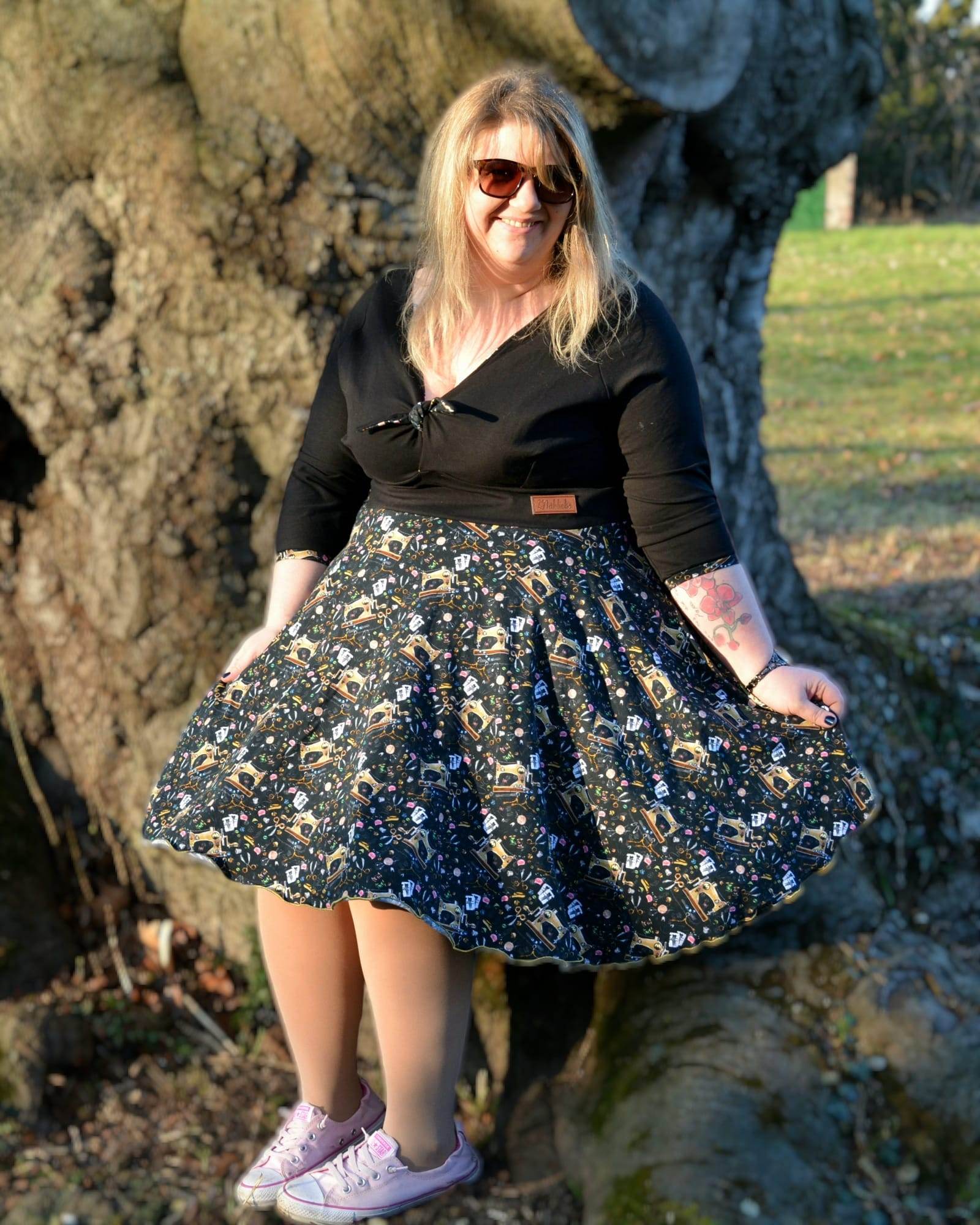 Schnittmuster Kleid Cherry Größe 32 – 54 - Sewando