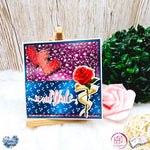 Digiset Rosenbanner Plotterdatei, Sublimation, Digistamp, Digipaper - Sewando
