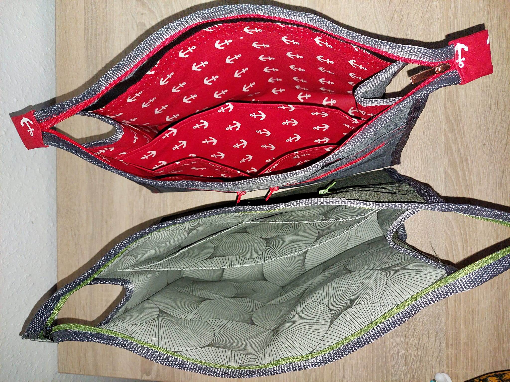 Nähanleitung Tasche Nécessaire Berta - Sewando