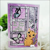 Plotterdatei Kitty Plotten, Sublimation, Drucken, Digistamp, Digipaper - Sewando