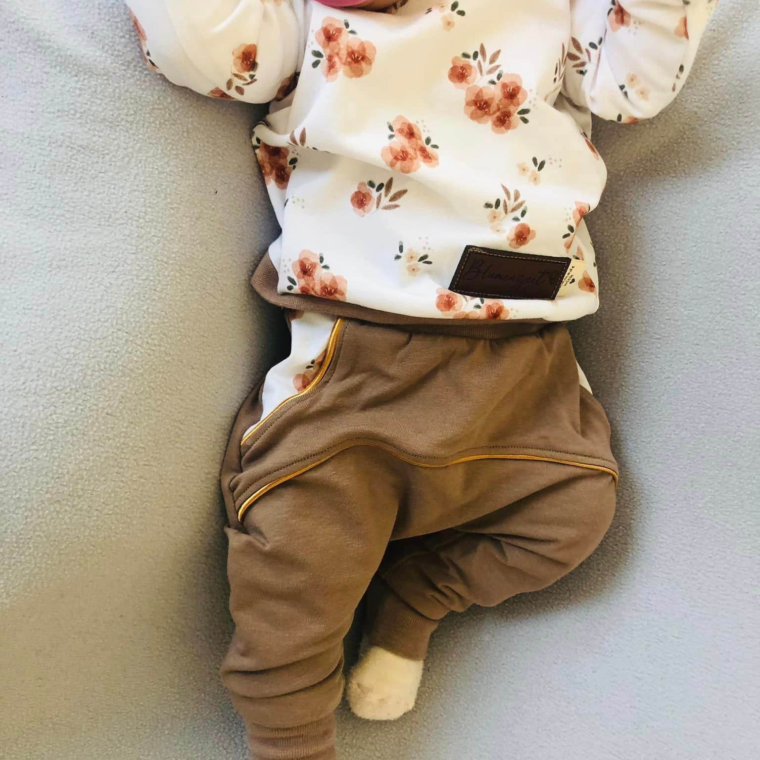 Schnittmuster Shirt-Pulli Baby Größe 50-104 - Sewando