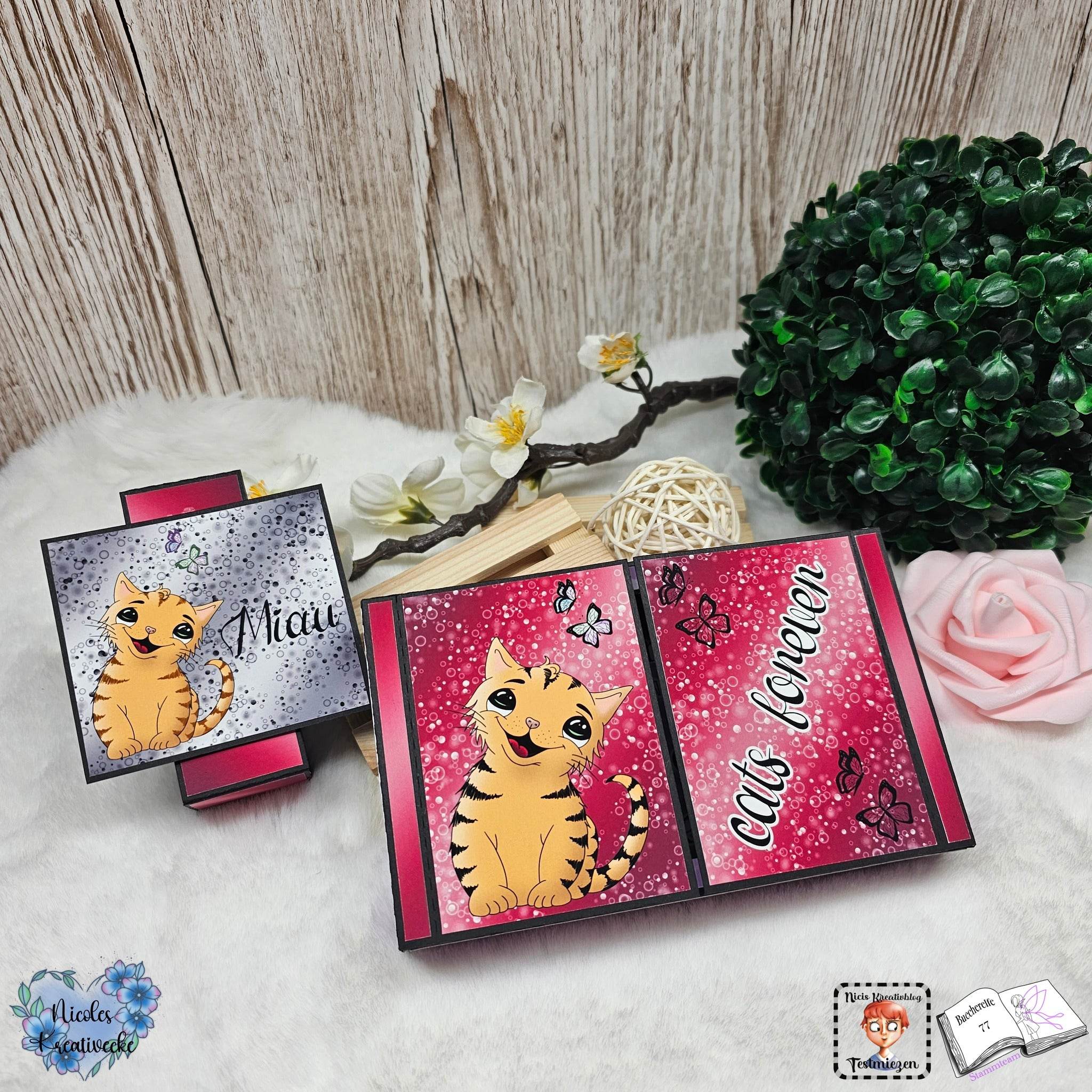 Digiset Kitty Plotterdatei, Sublimation, Digistamp, Digipaper - Sewando