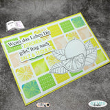 Digiset Miniset Zitrone, Plotterdatei, Sublimation, Digistamp, Digipaper - Sewando