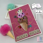 Digiset Eiszeit Plotterdatei, Sublimation, Digistamp, Digipaper - Sewando