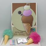 Digiset Eiszeit Plotterdatei, Sublimation, Digistamp, Digipaper - Sewando