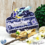 Digiset Blumenmond, Digistamp, Digipaper, Plotterdatei, Sublimation, Druck - Sewando