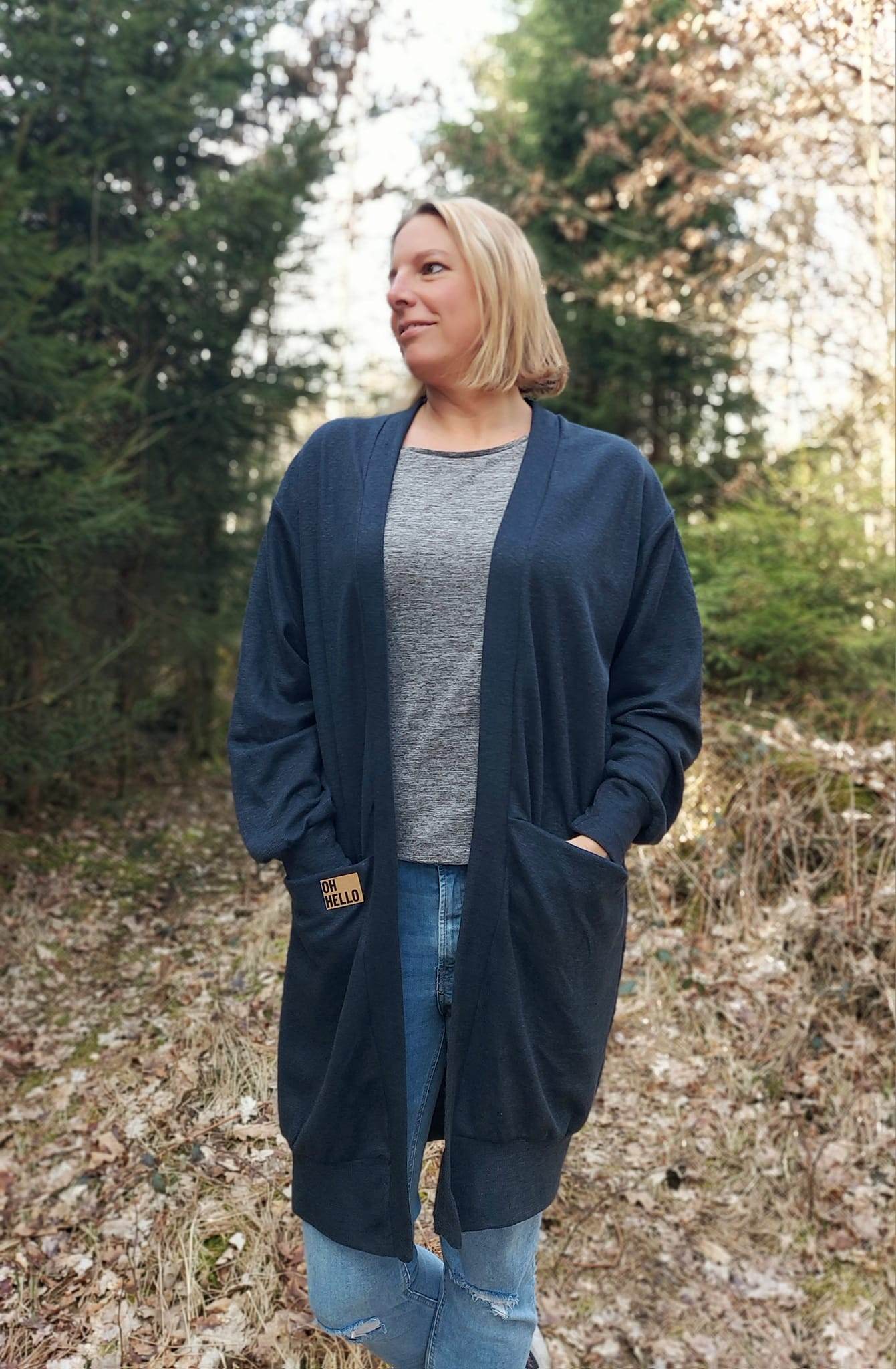 Schnittmuster Cardigan LAHNSTEIN Gr. 32-56 - Sewando