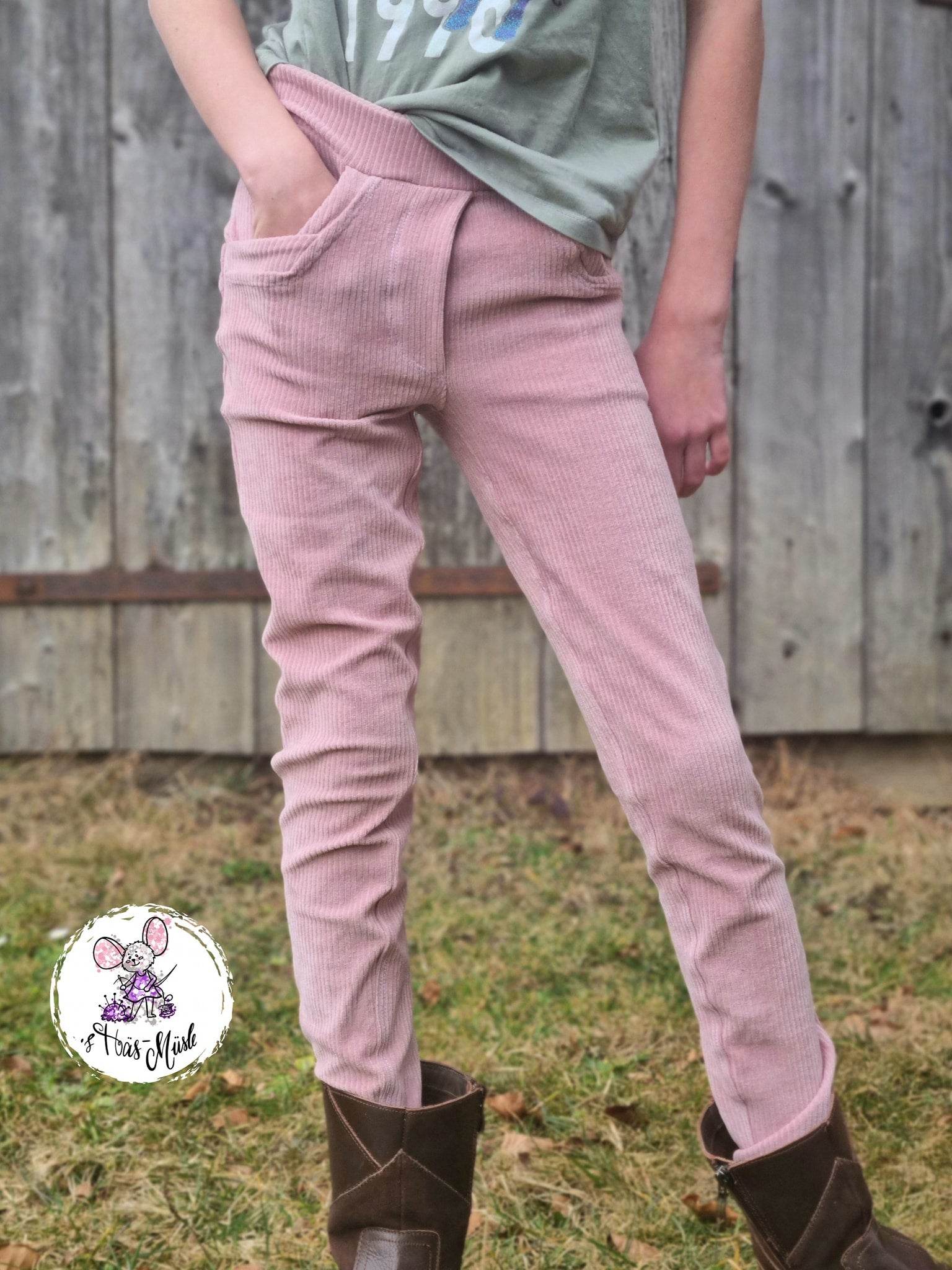 Schnittmuster Jeggings Stacey für Kinder Gr. 80-164 - Sewando
