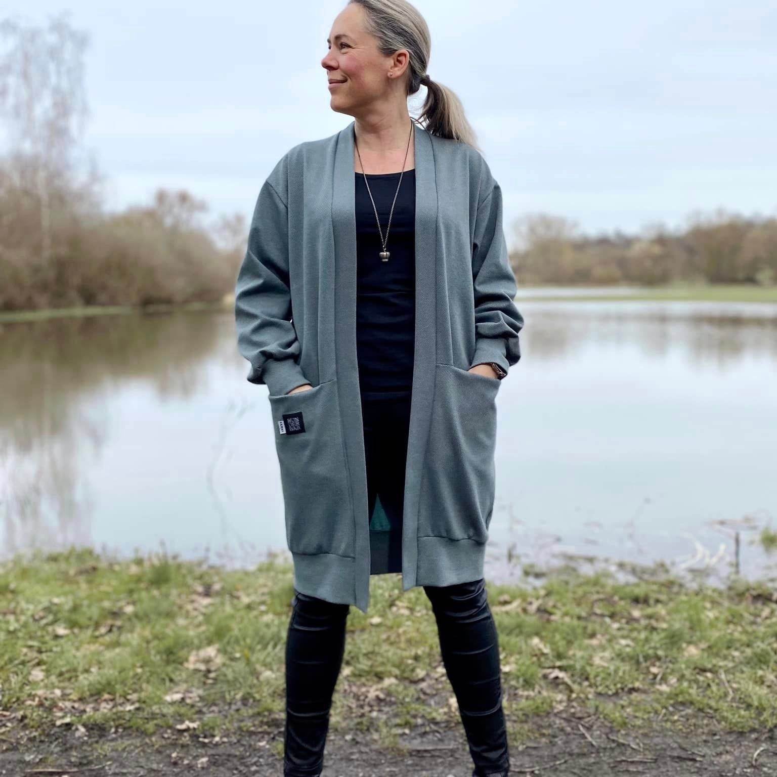 Schnittmuster Cardigan LAHNSTEIN Gr. 32-56 - Sewando