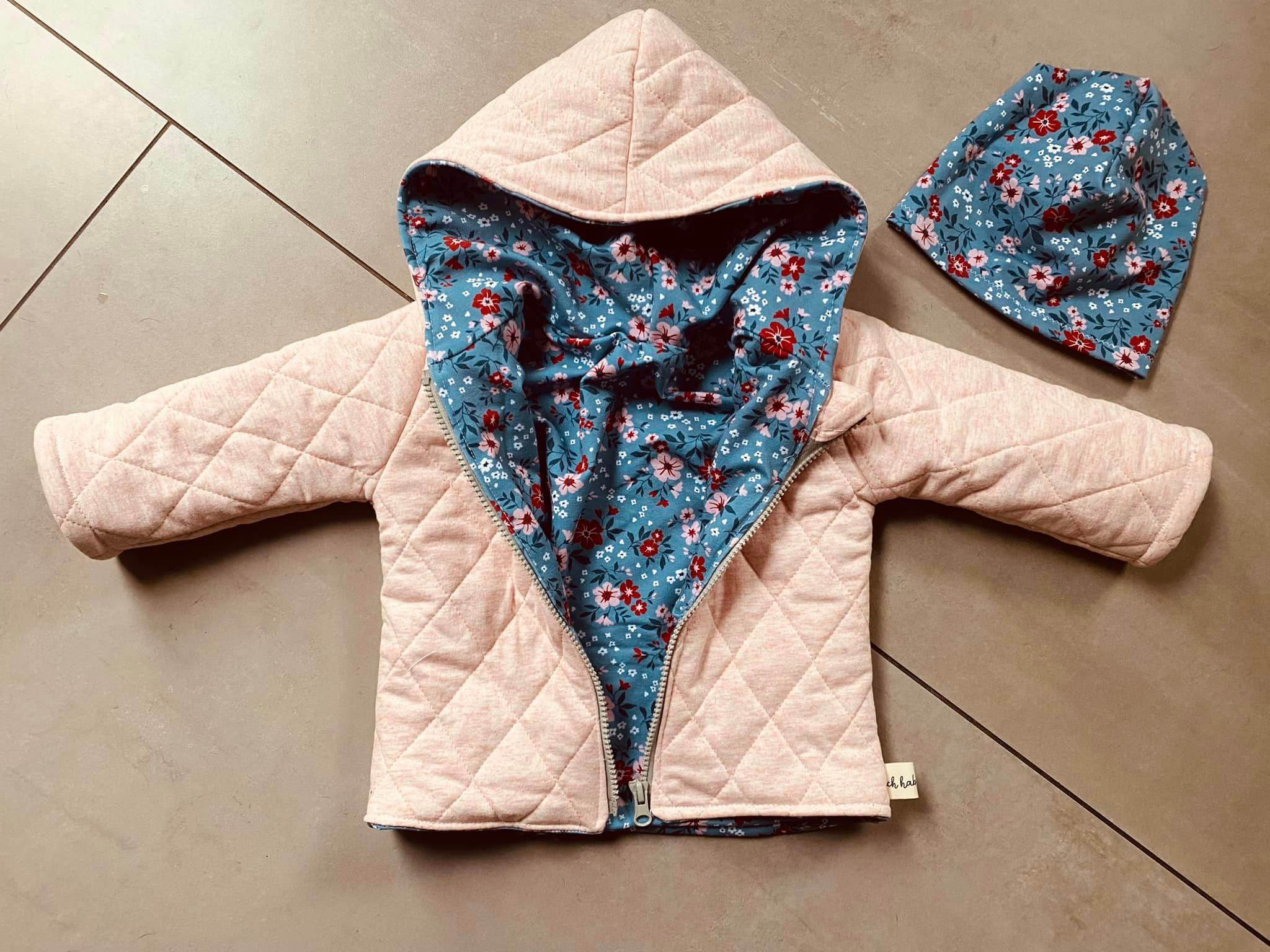 Babyjacke Zuckermäuschen Gr. 62 - 104 inkl. A0 - Sewando
