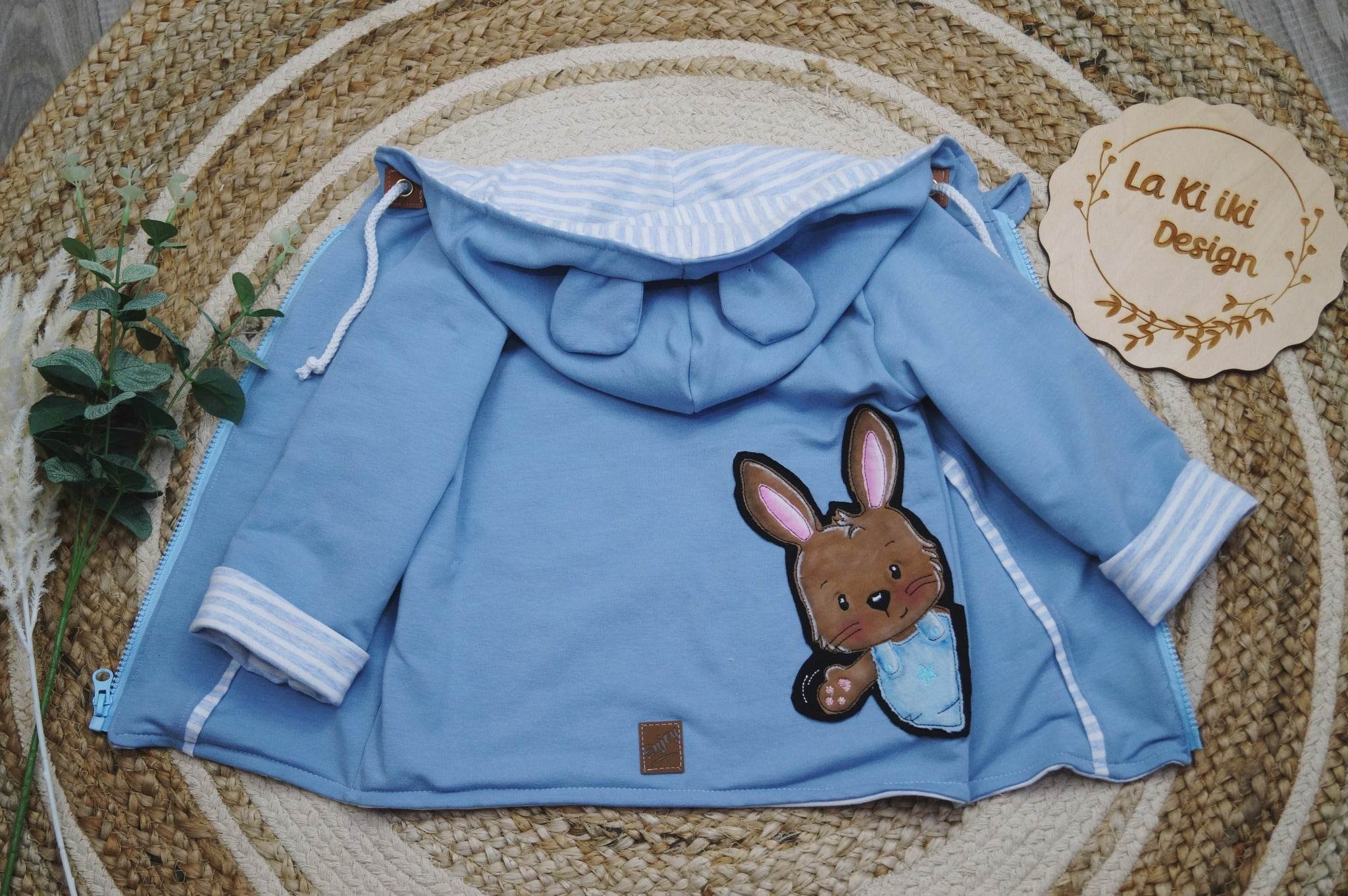 Babyjacke Zuckermäuschen Gr. 62 - 104 inkl. A0 - Sewando