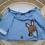 Babyjacke Zuckermäuschen Gr. 62 - 104 inkl. A0 - Sewando