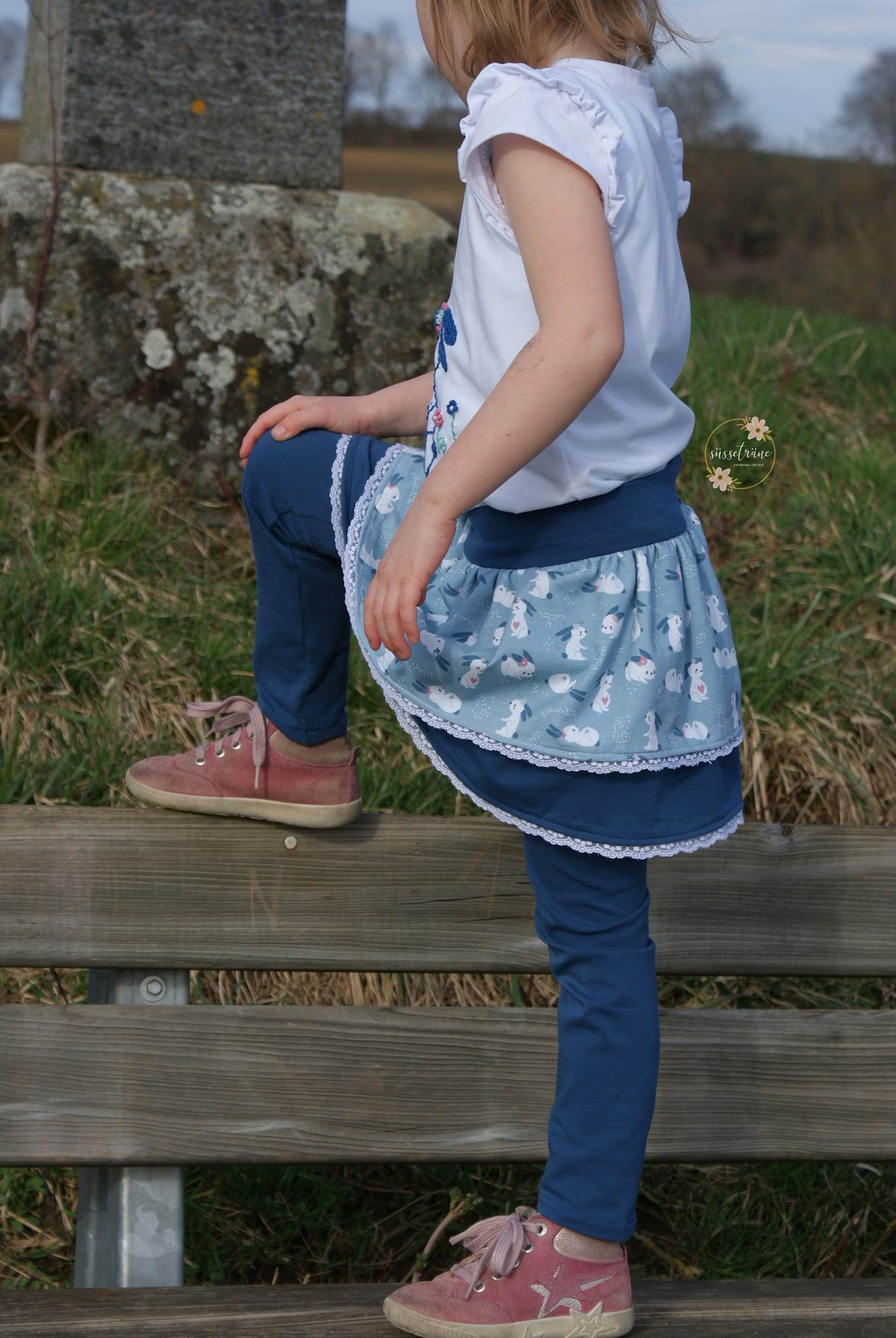 Schnittmuster Rockleggins Caitlin Gr.62 - 122 - Sewando