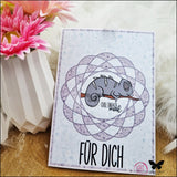 Digiset "Bill, das Chamäleon" Digipaper, Digistamp