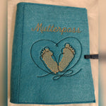 Stickdatei - Mutterpass-Hüllen (4 Motive) - Sewando