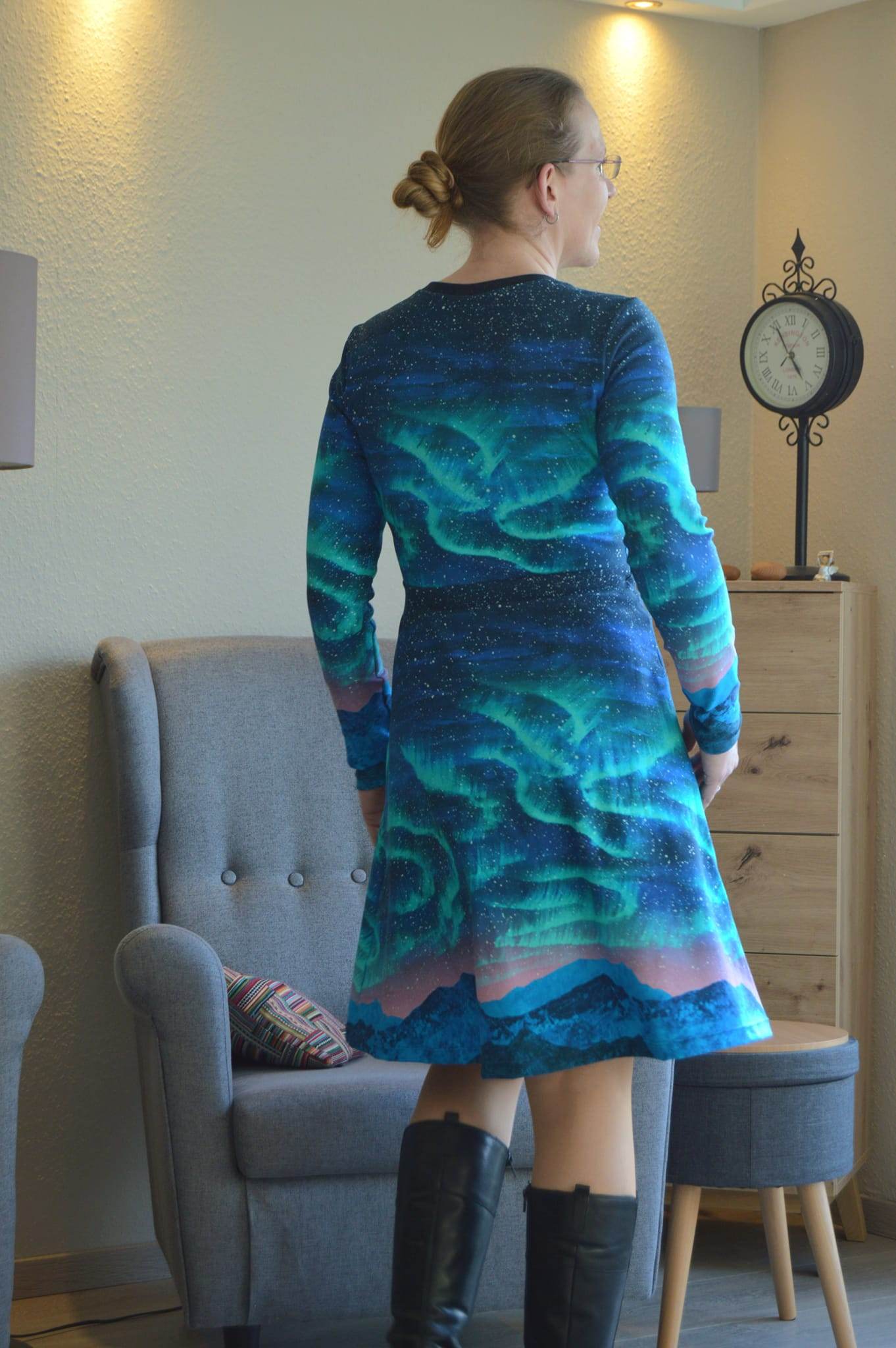 Schnittmuster Kleid für Damen mit Wickeloptik Francine Gr. 32-48 - Sewando