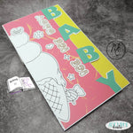 Digiset Eiszeit Plotterdatei, Sublimation, Digistamp, Digipaper - Sewando