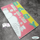 Digiset Eiszeit Plotterdatei, Sublimation, Digistamp, Digipaper - Sewando