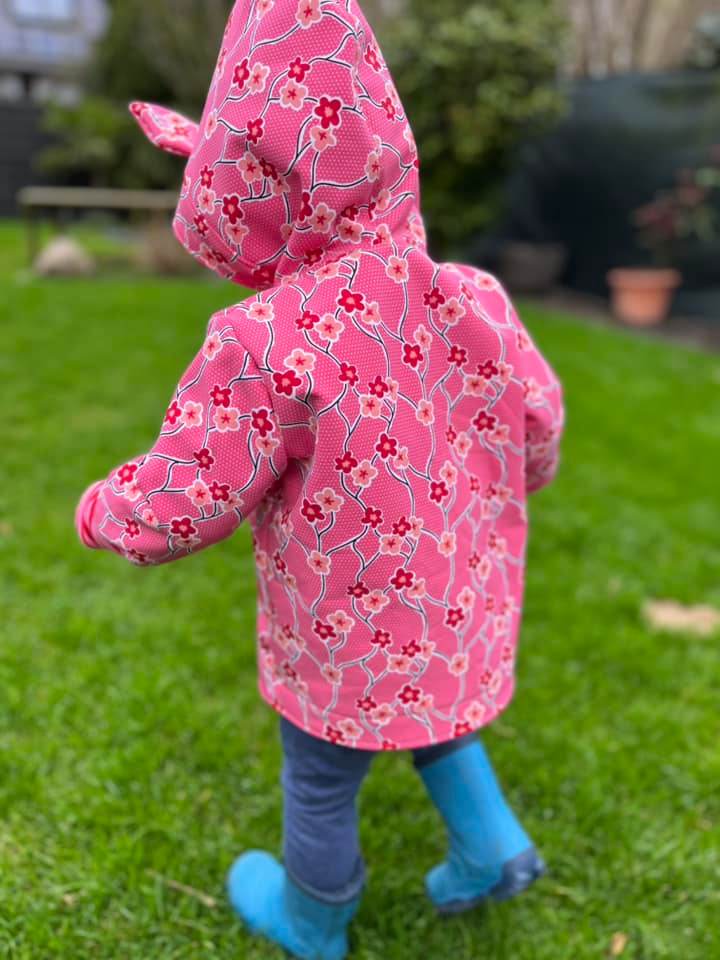 Babyjacke Zuckermäuschen Gr. 62 - 104 inkl. A0 - Sewando