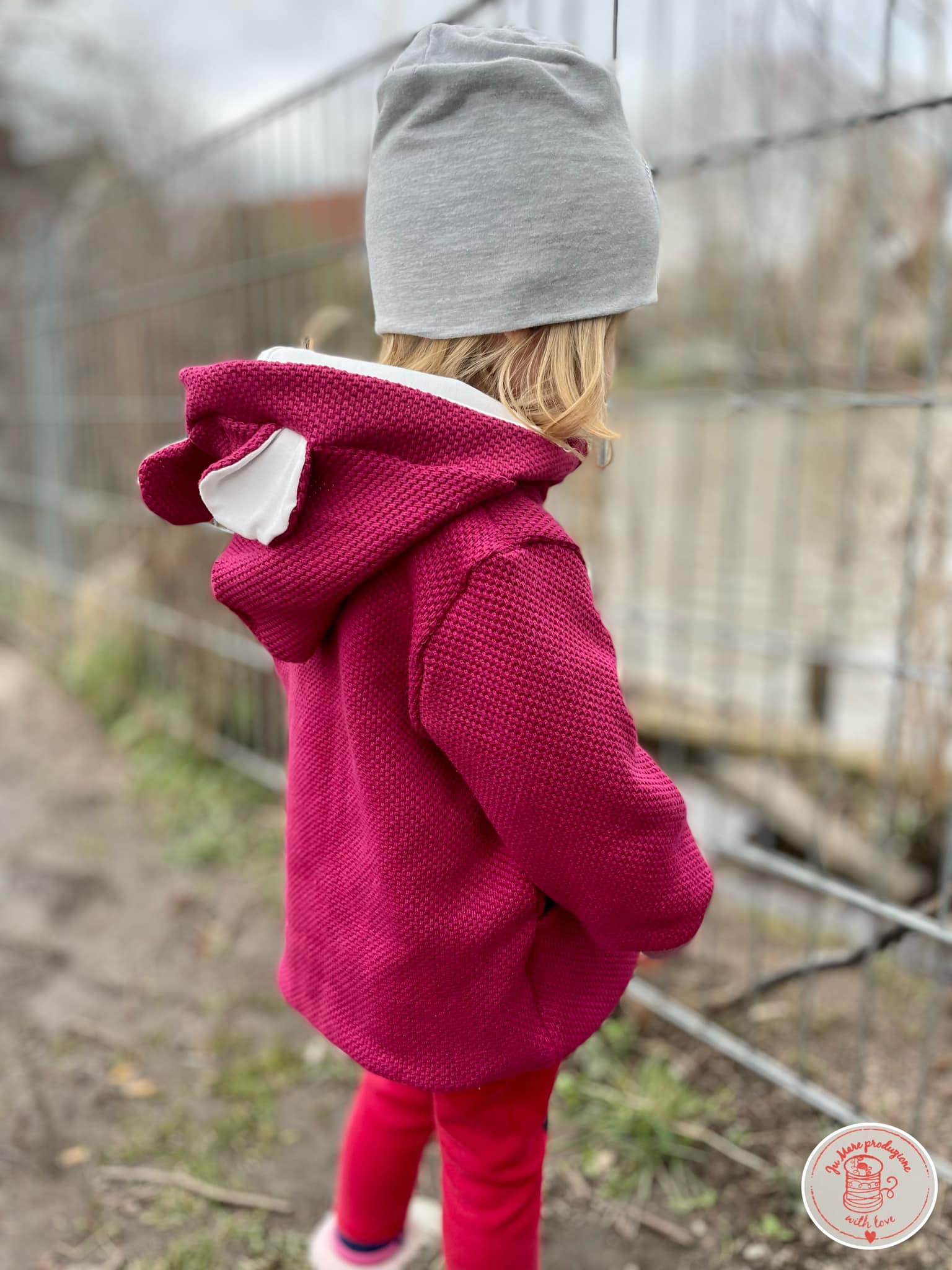 Babyjacke Zuckermäuschen Gr. 62 - 104 inkl. A0 - Sewando