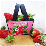 Digiset Erdbeere, Digistamp, Digipaper, Plotterdatei, Sublimation, Druck - Sewando