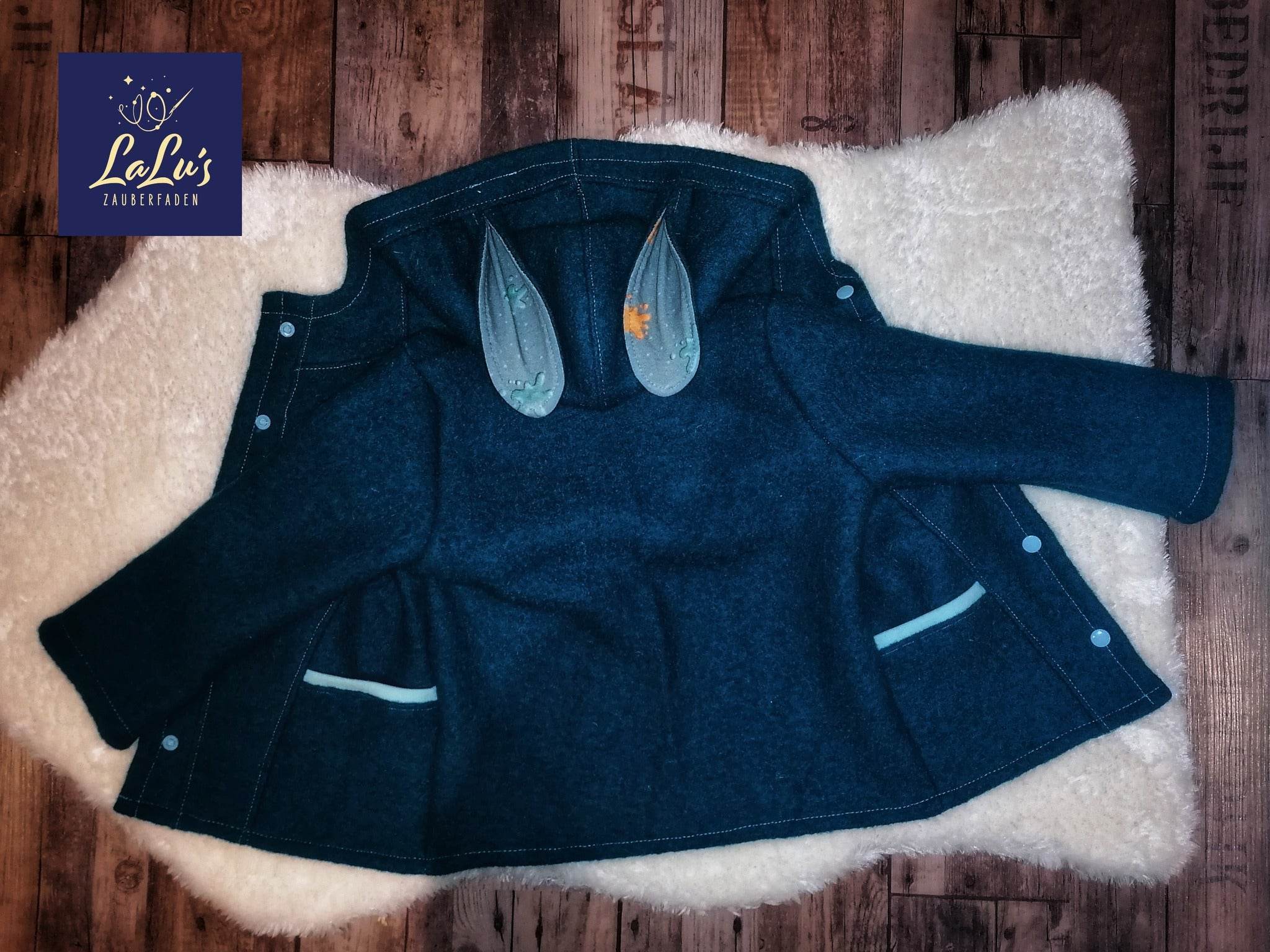 Babyjacke Zuckermäuschen Gr. 62 - 104 inkl. A0 - Sewando