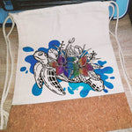 Plotterdatei Flower Turtle - Sewando