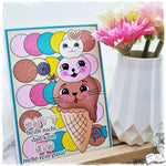 Digiset Eiszeit Plotterdatei, Sublimation, Digistamp, Digipaper - Sewando