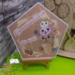Digiset Eiszeit Plotterdatei, Sublimation, Digistamp, Digipaper - Sewando