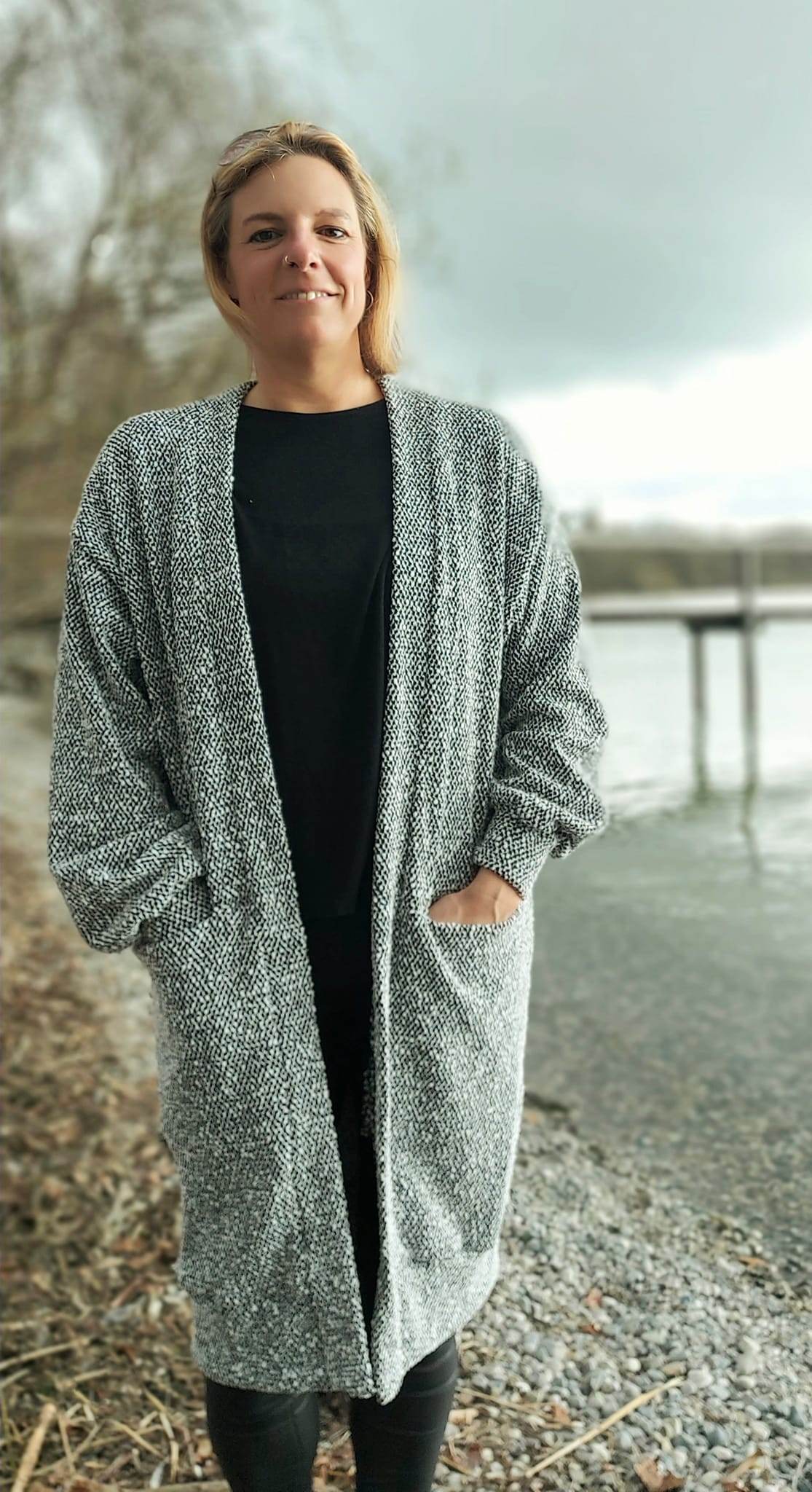 Schnittmuster Cardigan LAHNSTEIN Gr. 32-56 - Sewando