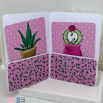 Plotterdatei Kaktus Freunde, Sublimation, Drucken, Digistamp, Digipaper - Sewando