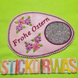6x Stickdatei "Ranke Anna" Satinstick