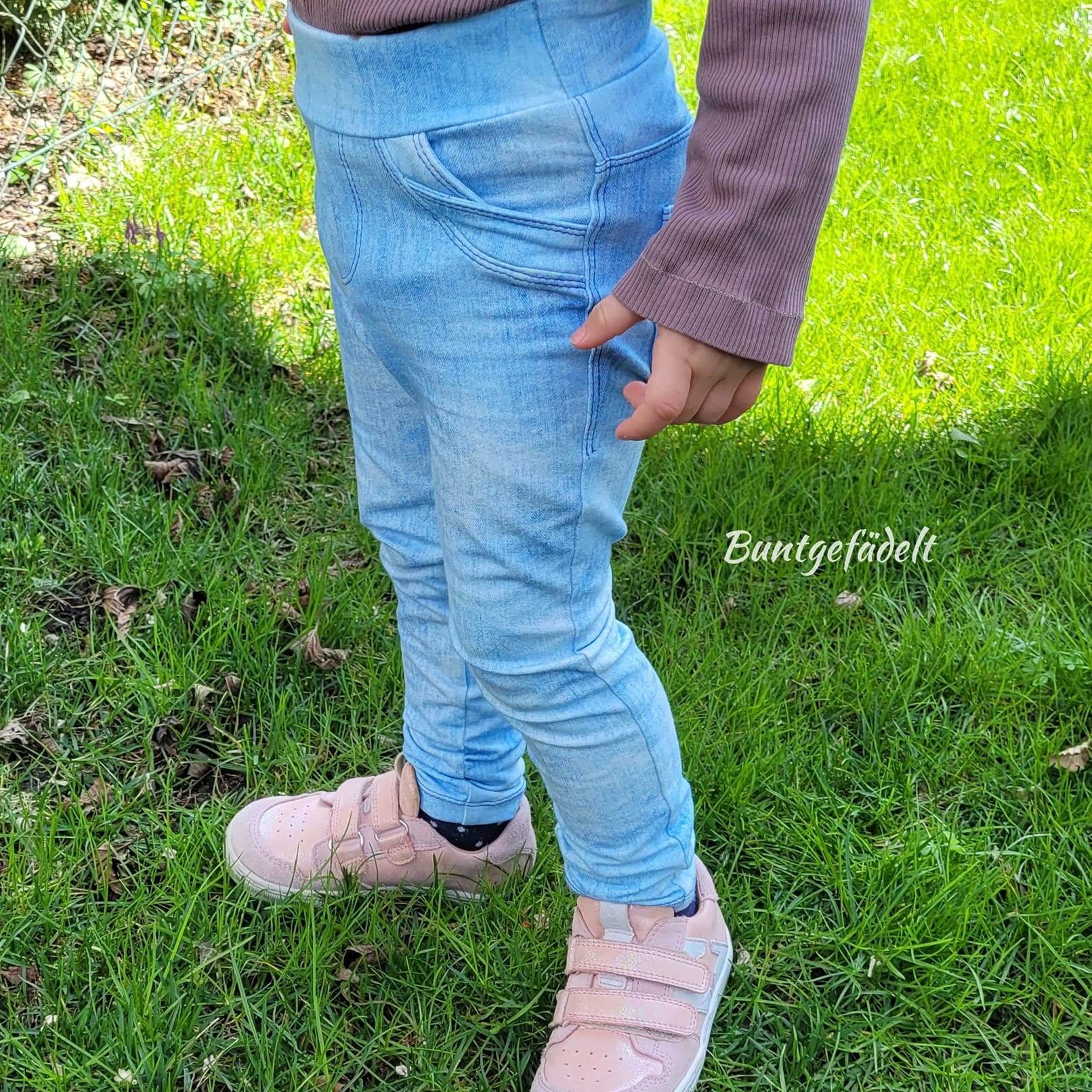 Schnittmuster Jeggings Stacey für Windelkinder Gr. 74-122 - Sewando