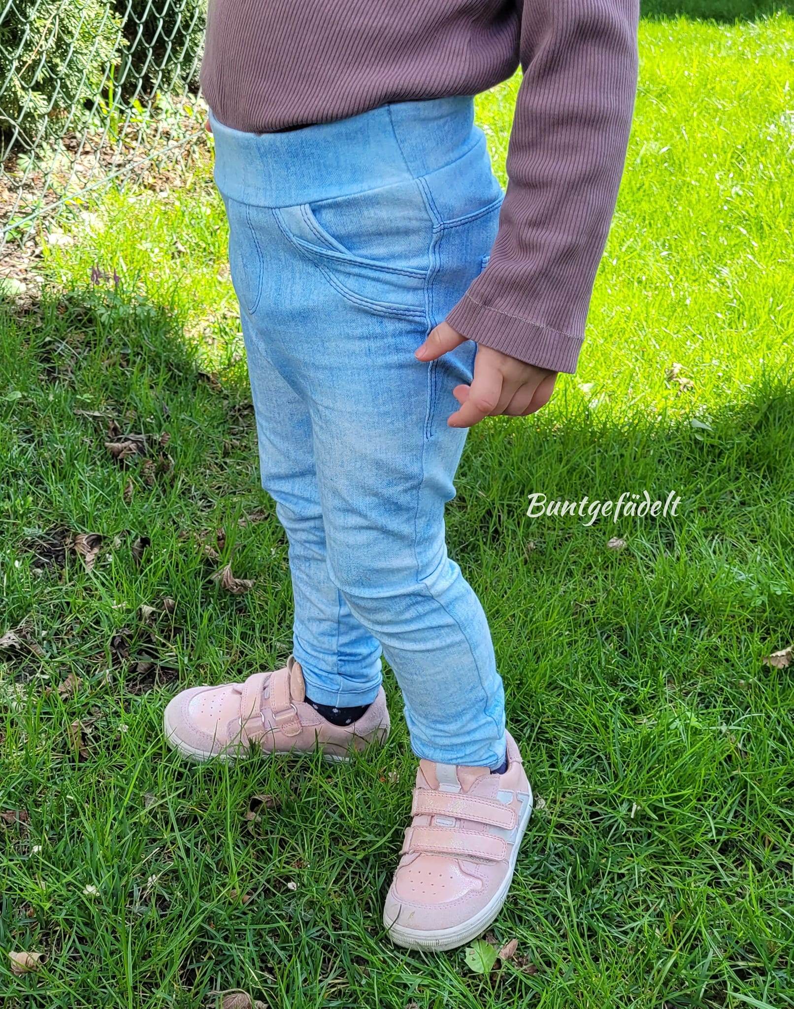 Schnittmuster Jeggings Stacey für Windelkinder Gr. 74-122 - Sewando