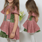Schnittmuster Kleid AppleJuicy Gr. 80 bis 152 - Sewando