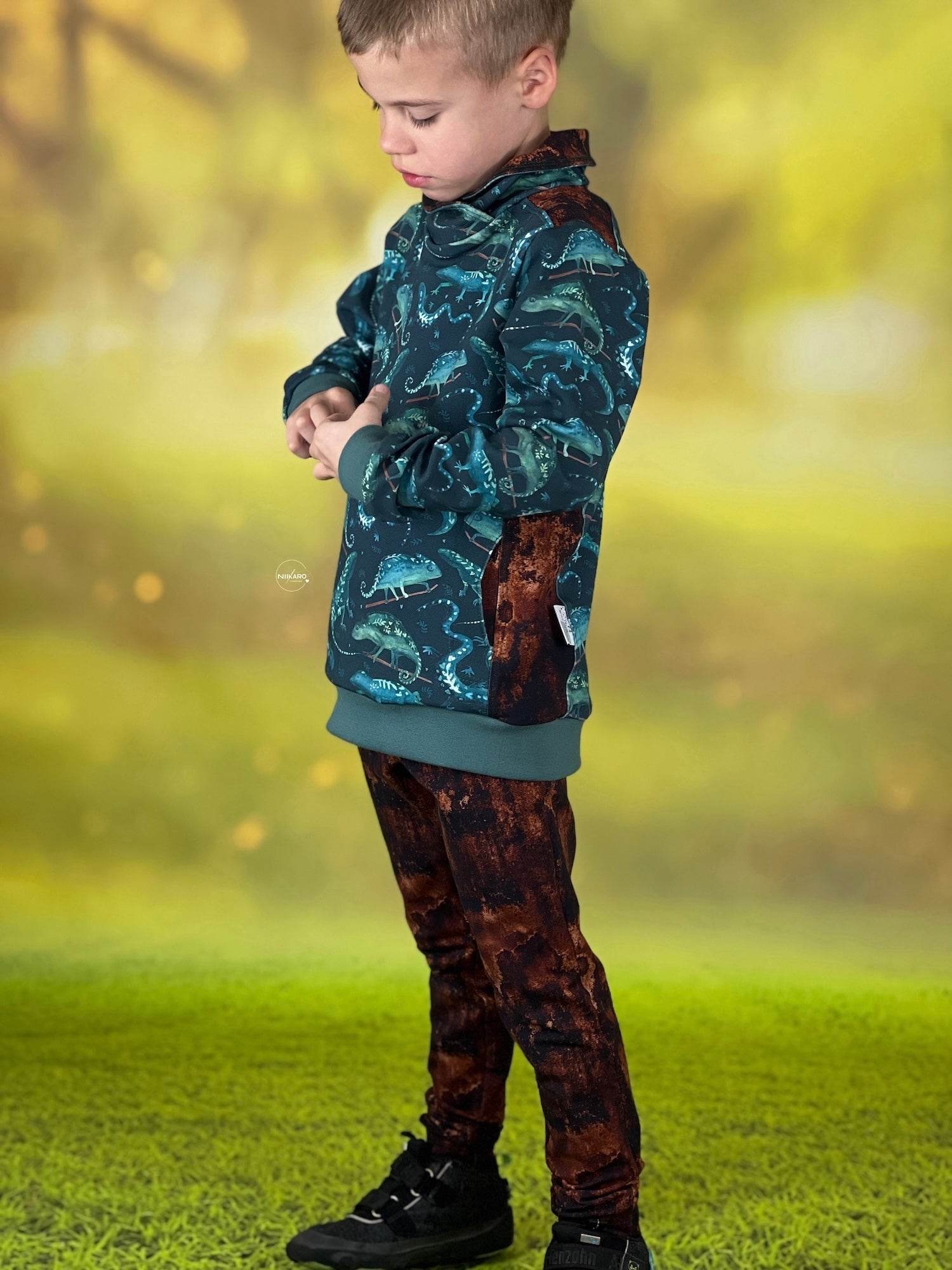 Schnittmuster Hoodie Winter-Tadeo Gr. 74-140 - Sewando
