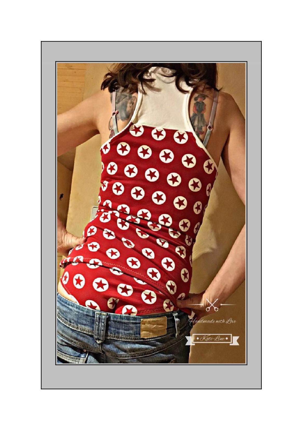 Schnittmuster Tanktop Filou Damen Gr. 34-46 - Sewando