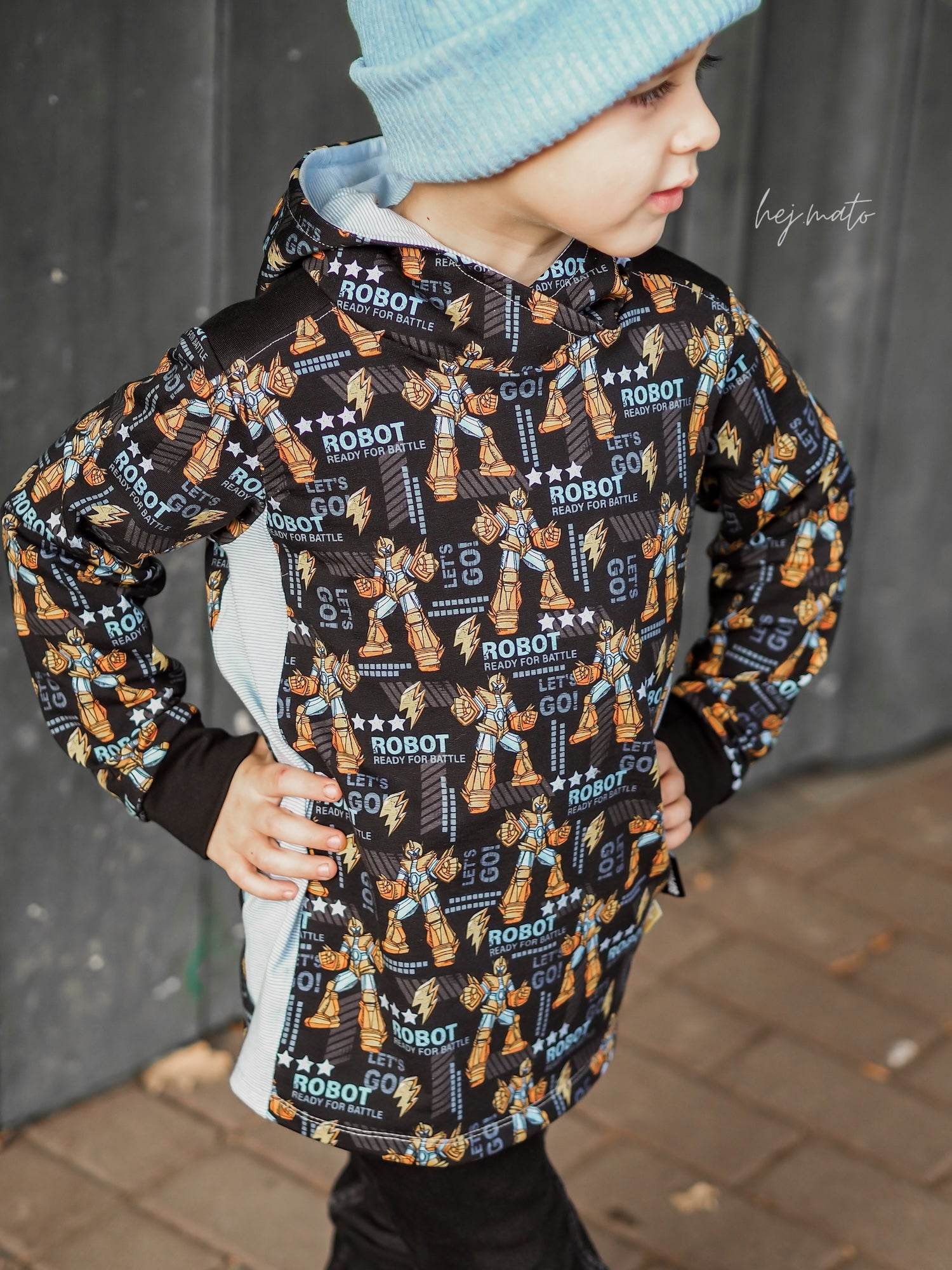 Schnittmuster Hoodie Winter-Tadeo Gr. 74-140 - Sewando