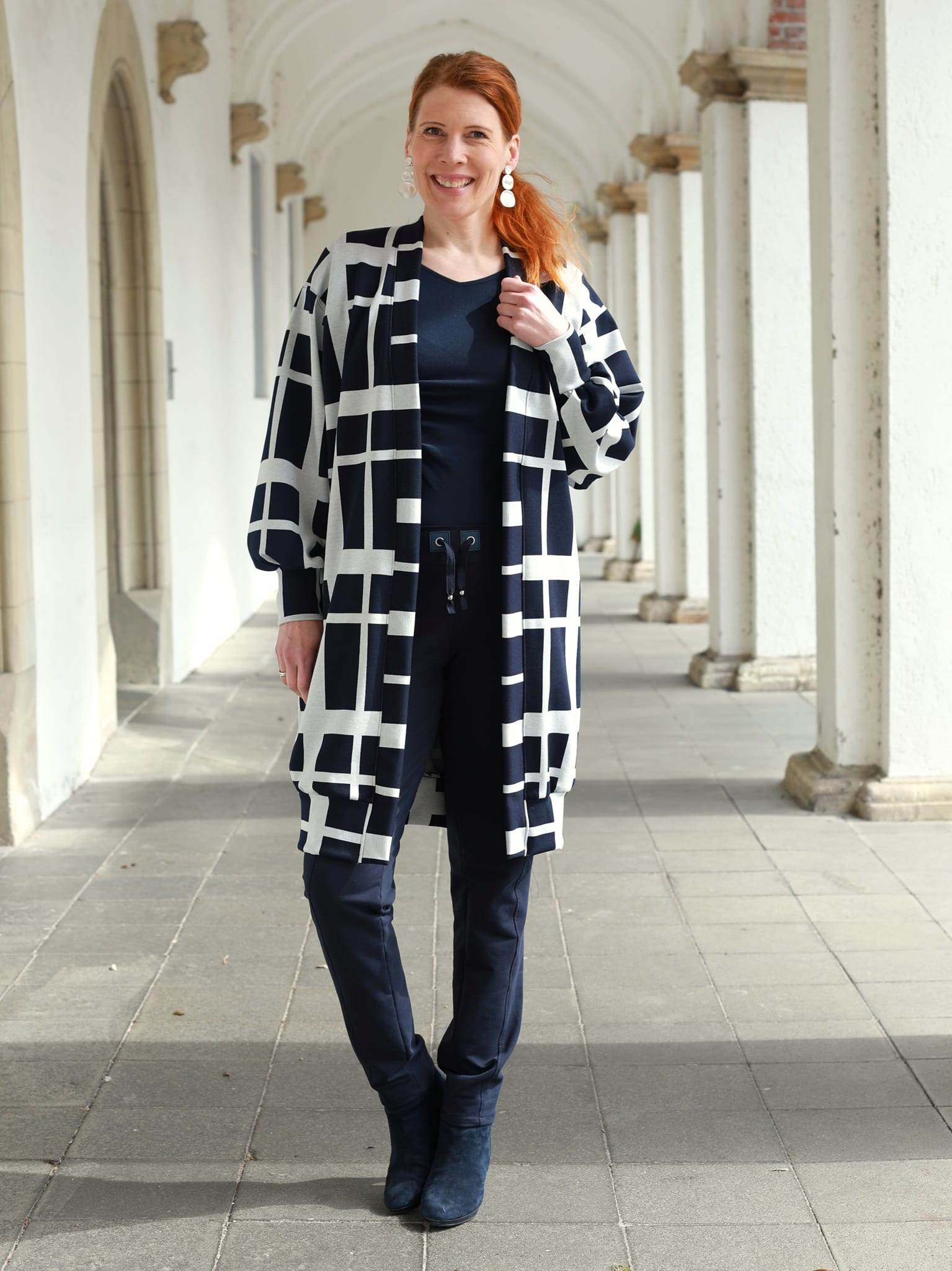 Schnittmuster Cardigan LAHNSTEIN Gr. 32-56 - Sewando